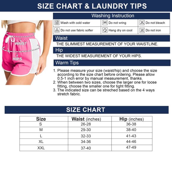 Women's Active Durable Flexible Workout Gym Chic Mesh Patchwork Detailing Shorts - Picture 15 of 15